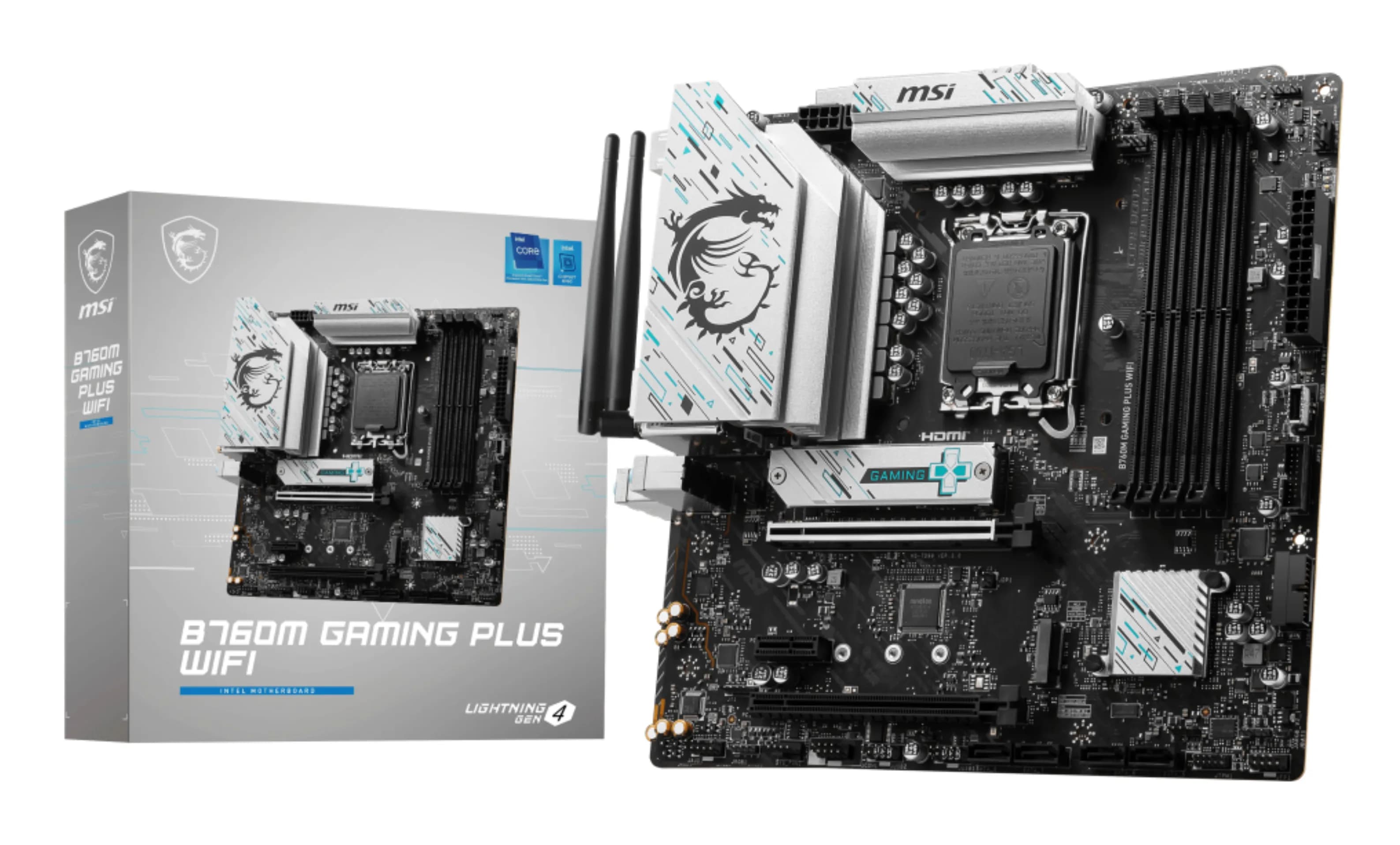 MSI B760M GAMING PLUS WIFI 6E LGA 1700 mATX -emolevy