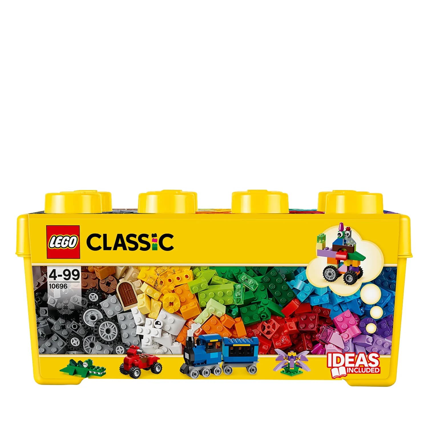 LEGO Classic Keskikokoinen luova palikkalaatikko 10696