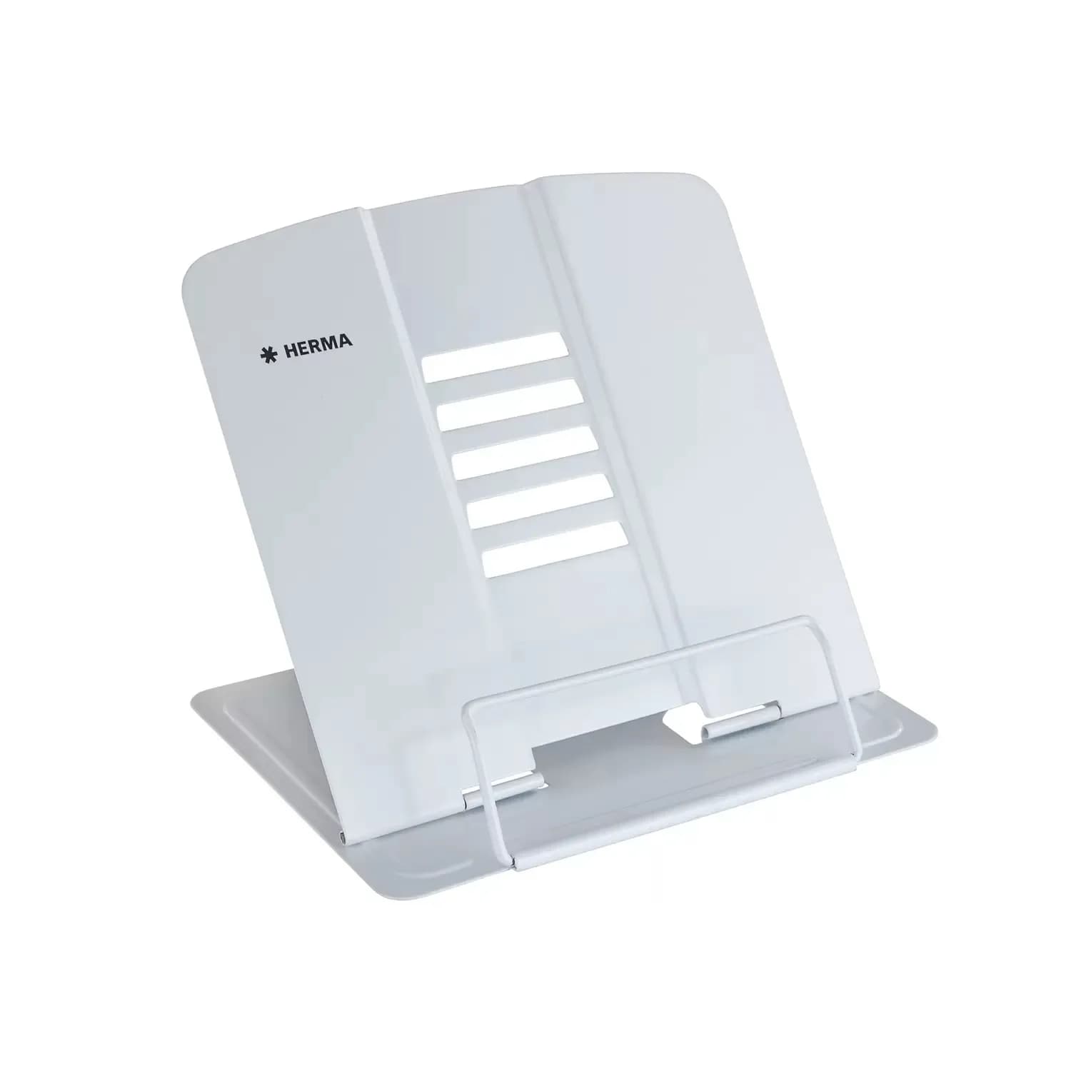 Herma Reading rack metal white