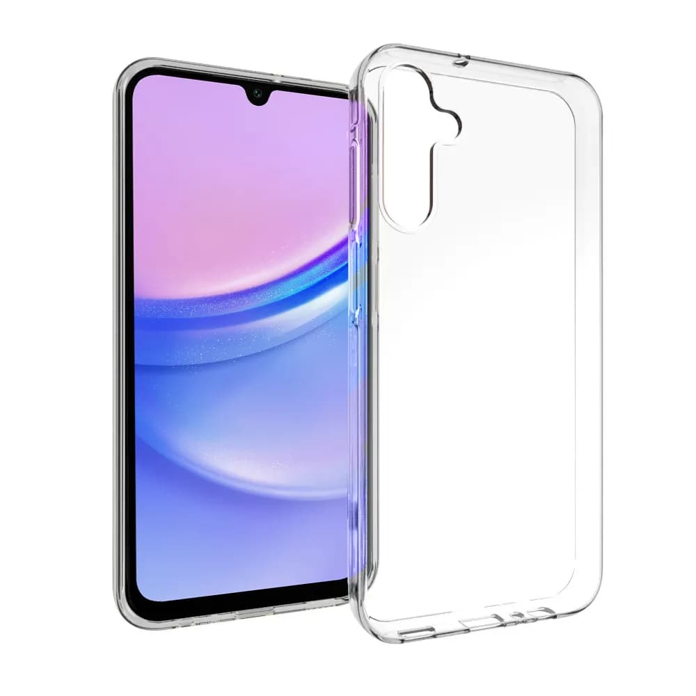 Insmat Crystal Cover, Galaxy A15 5G/4G -suojakuori, Läpinäkyvä