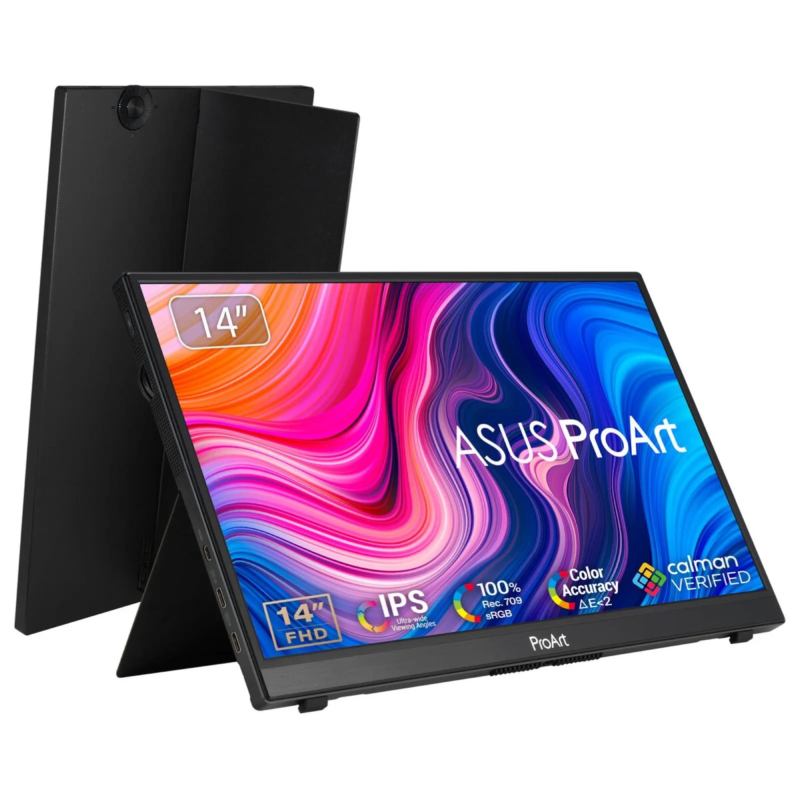 ASUS ProArt PA148CTV 14"" Full HD, IPS -kannettava näyttö, USB-C hub, kosketus