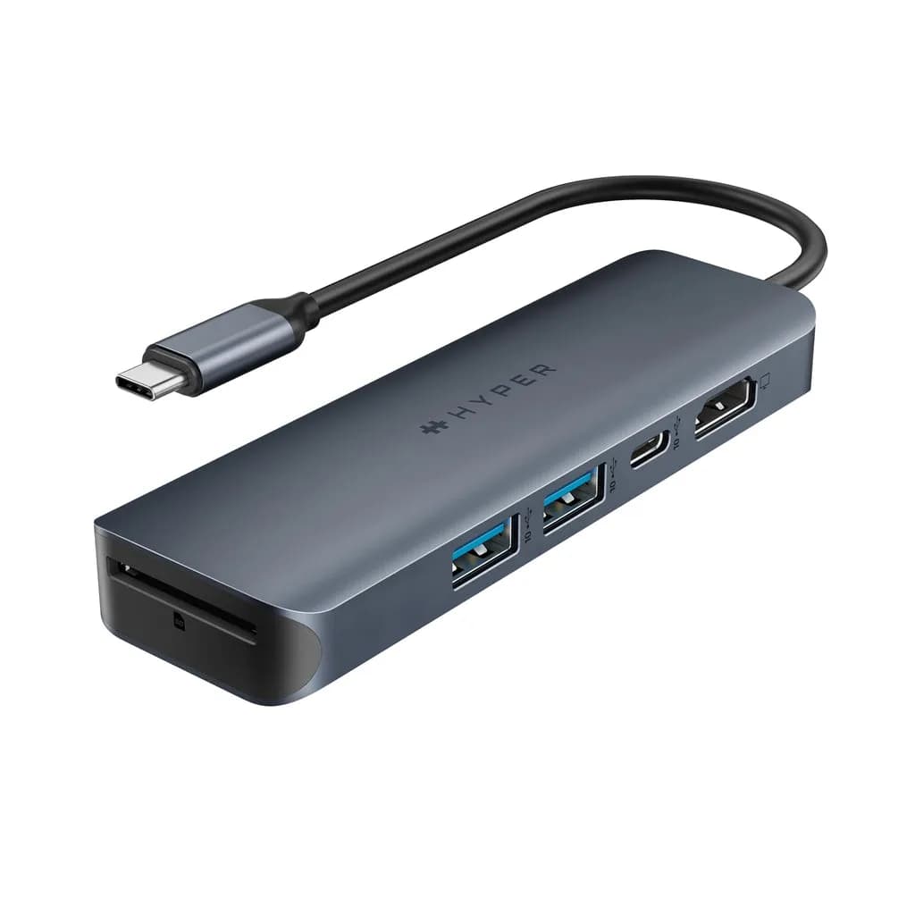 Hyper HyperDrive EcoSmart Gen.2 Universal USB-C 6-in-1 Hub w 100 W PD Power Pass-thru