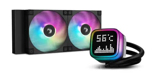 DeepCool LP240 240mm ARGB -nestejäähdytin, musta