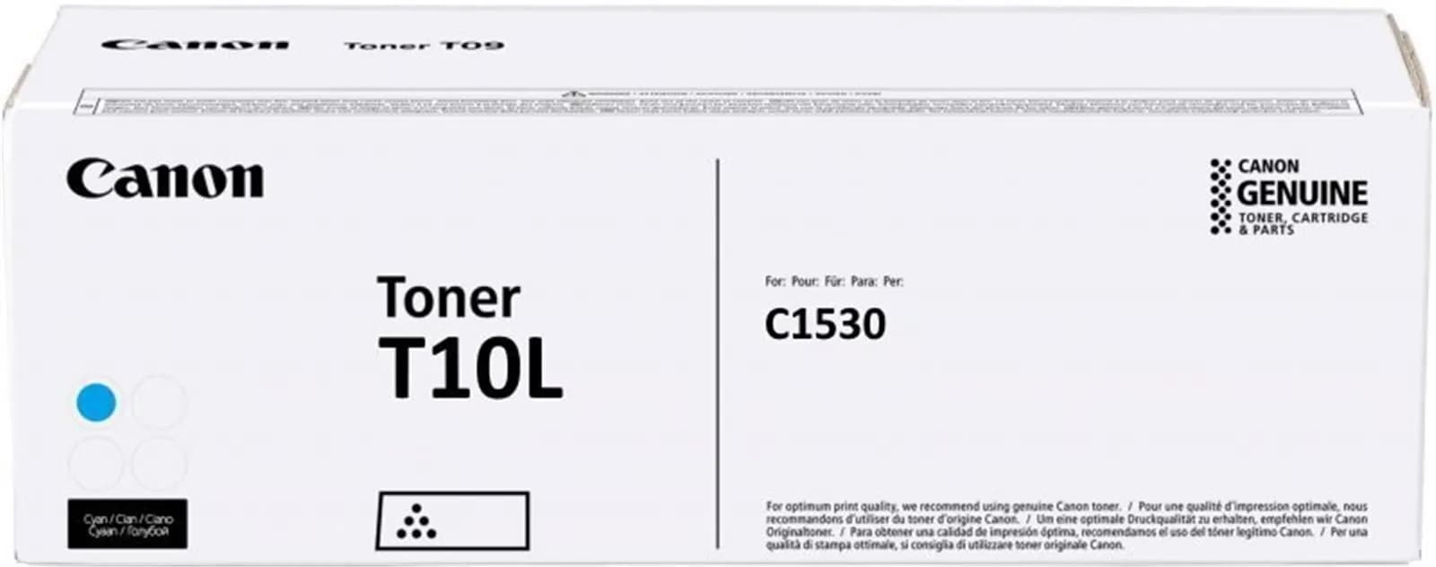 Canon CRG T10L-laservärikasetti, syaani