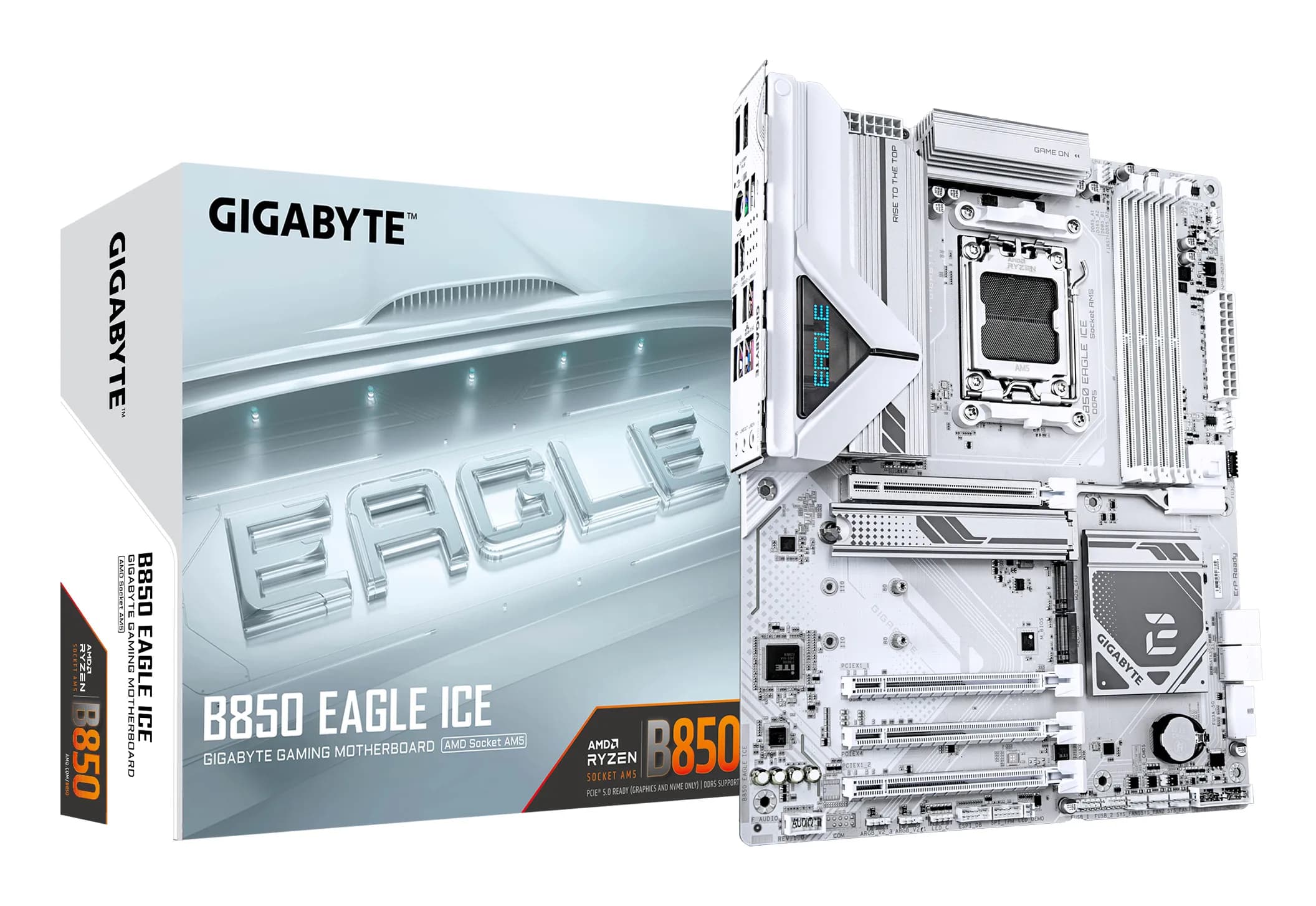 Gigabyte B850 EAGLE ICE AM5 ATX-emolevy