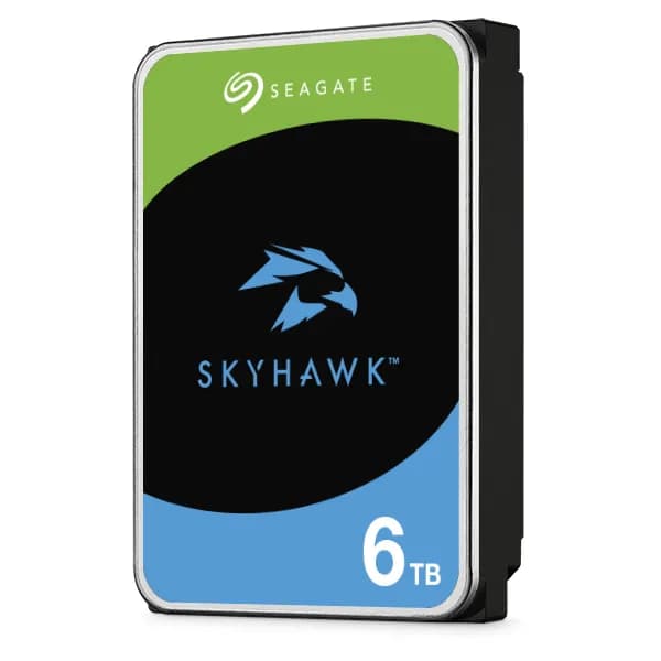 Seagate SkyHawk 3.5"" 6 Tt, 5400 RPM, 256 MB, SATA III -kovalevy (valvontakäyttöön)