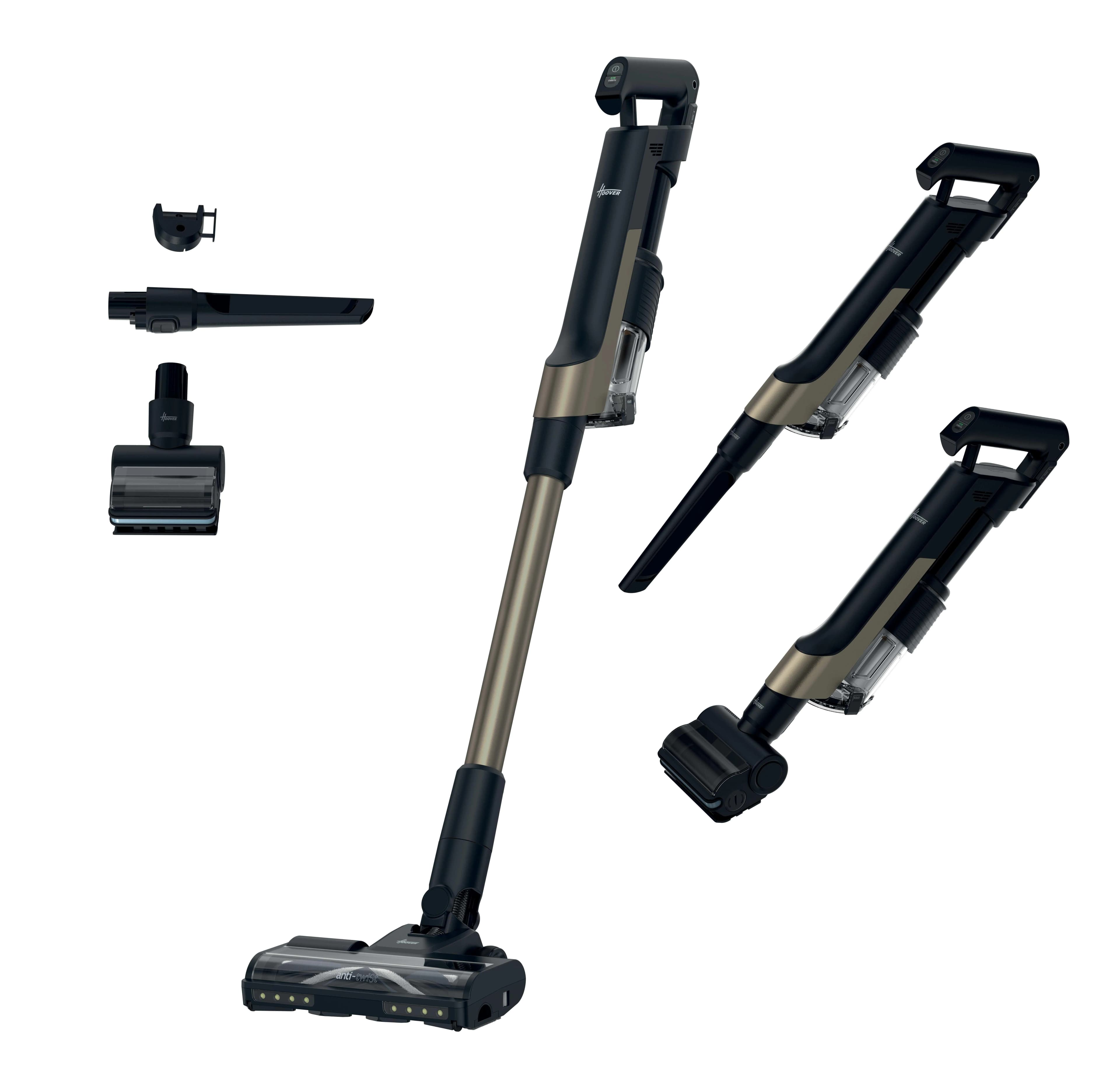 Hoover HF210PP 011 14.4V -varsi-imuri, musta, kulta