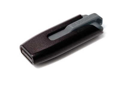 Verbatim Store ’n’ Go V3 USB 3.2 Gen 1 256 Gt -muistitikku, musta