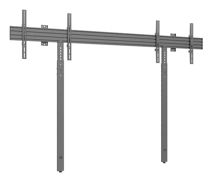 M Wallmount Pro MBW2U w Floorsupport Black