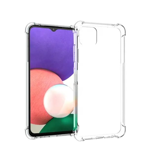Insmat Impact Cover, Galaxy A22 5G -suojakuori, Läpinäkyvä