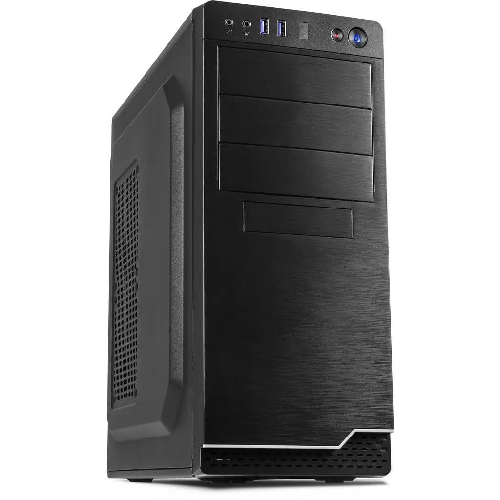 Inter-Tech IT-5916-miditornikotelo, musta