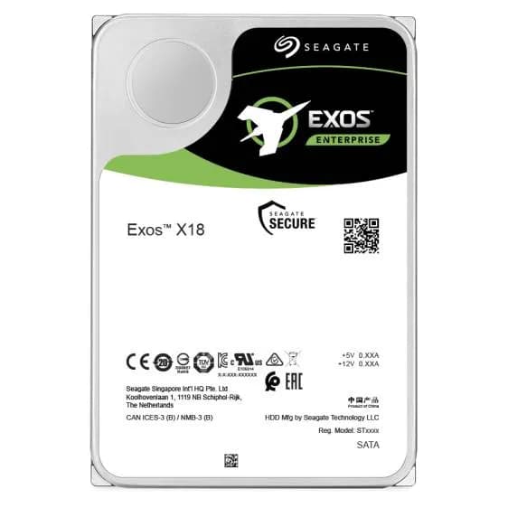Seagate Exos X18 3.5"" 14 Tt, 7200 RPM, 256 MB, SAS -kovalevy (yrityskäyttöön)