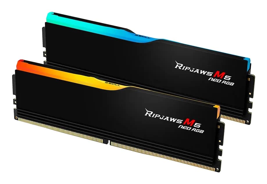 G.SKILL Ripjaws M5 Neo RGB 32 Gt (2 x 16 Gt) DDR5 6000 MHz, CL36 -muisti (EXPO)
