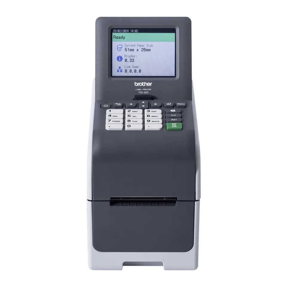 TD-2320DSA203 2-inch 203dpi/Touch Panel Displ. (USB/LAN)