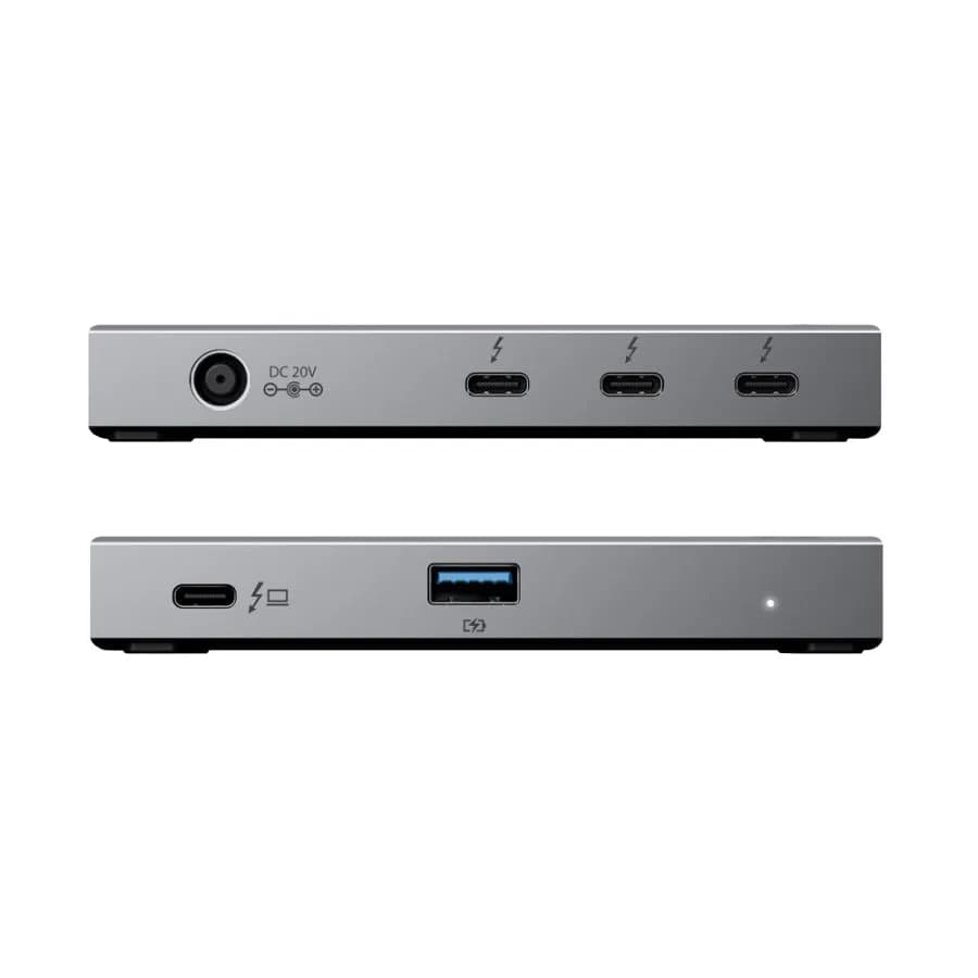 ALOGIC Thunderbolt 4 BLAZE Compact Hub Triple Thunderbolt Outputs