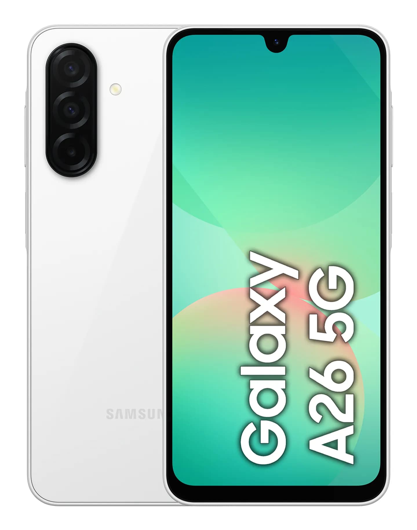 Samsung Galaxy A26 5G 6/128 Gt -puhelin, valkoinen