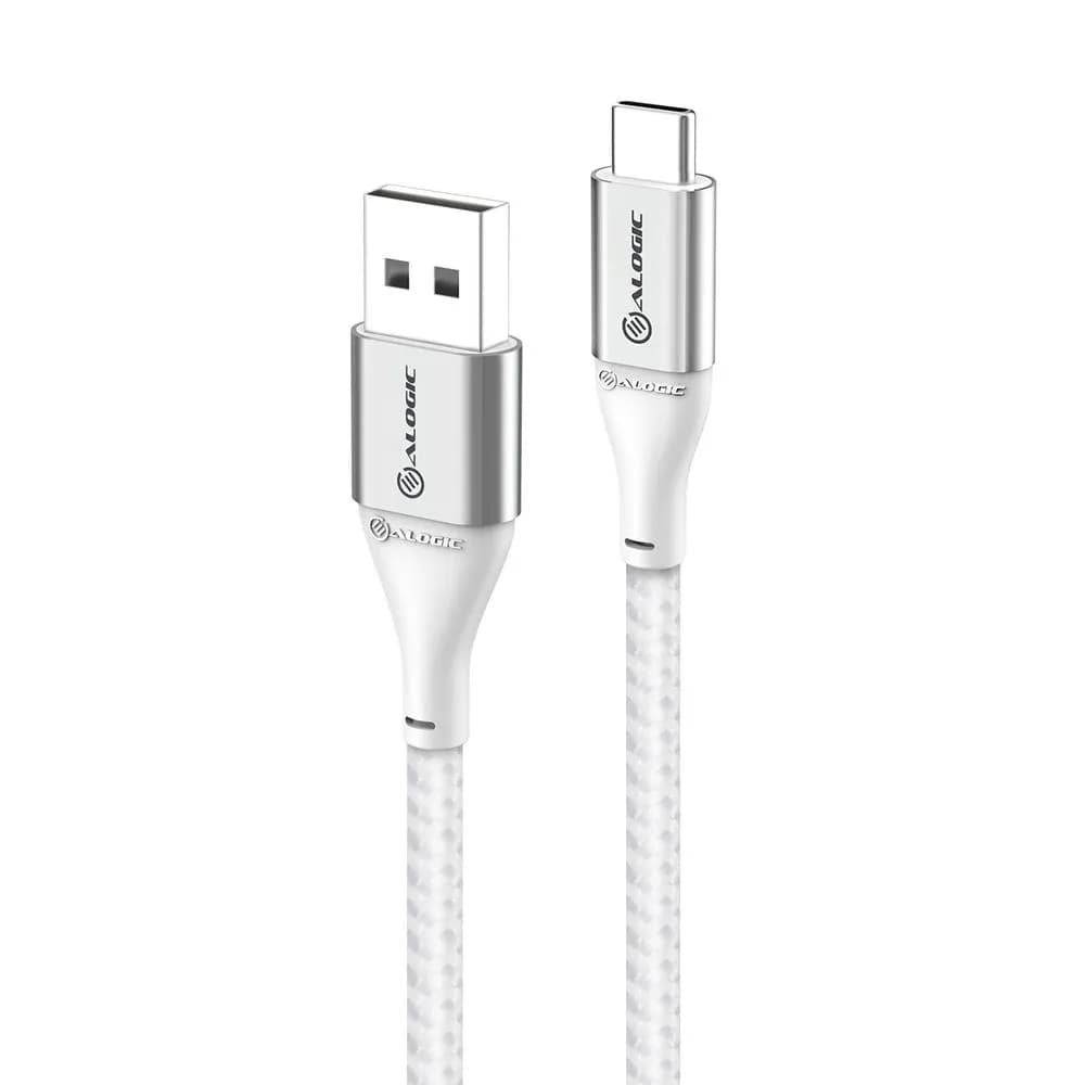 ALOGIC ULCA21.5-SLV USB-A – USB-C -kaapeli, 1,5 m, hopea