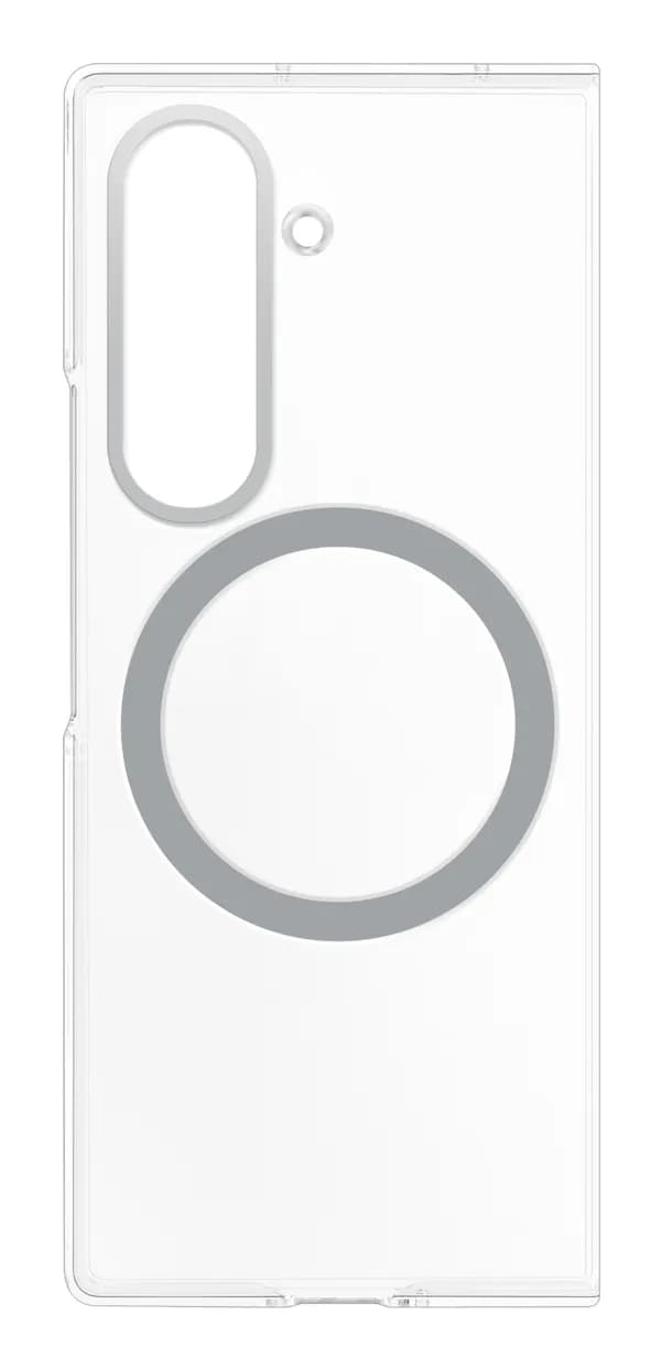 Samsung Galaxy Z Fold7 Clear Magnet Case -suojakuori, Läpinäkyvä