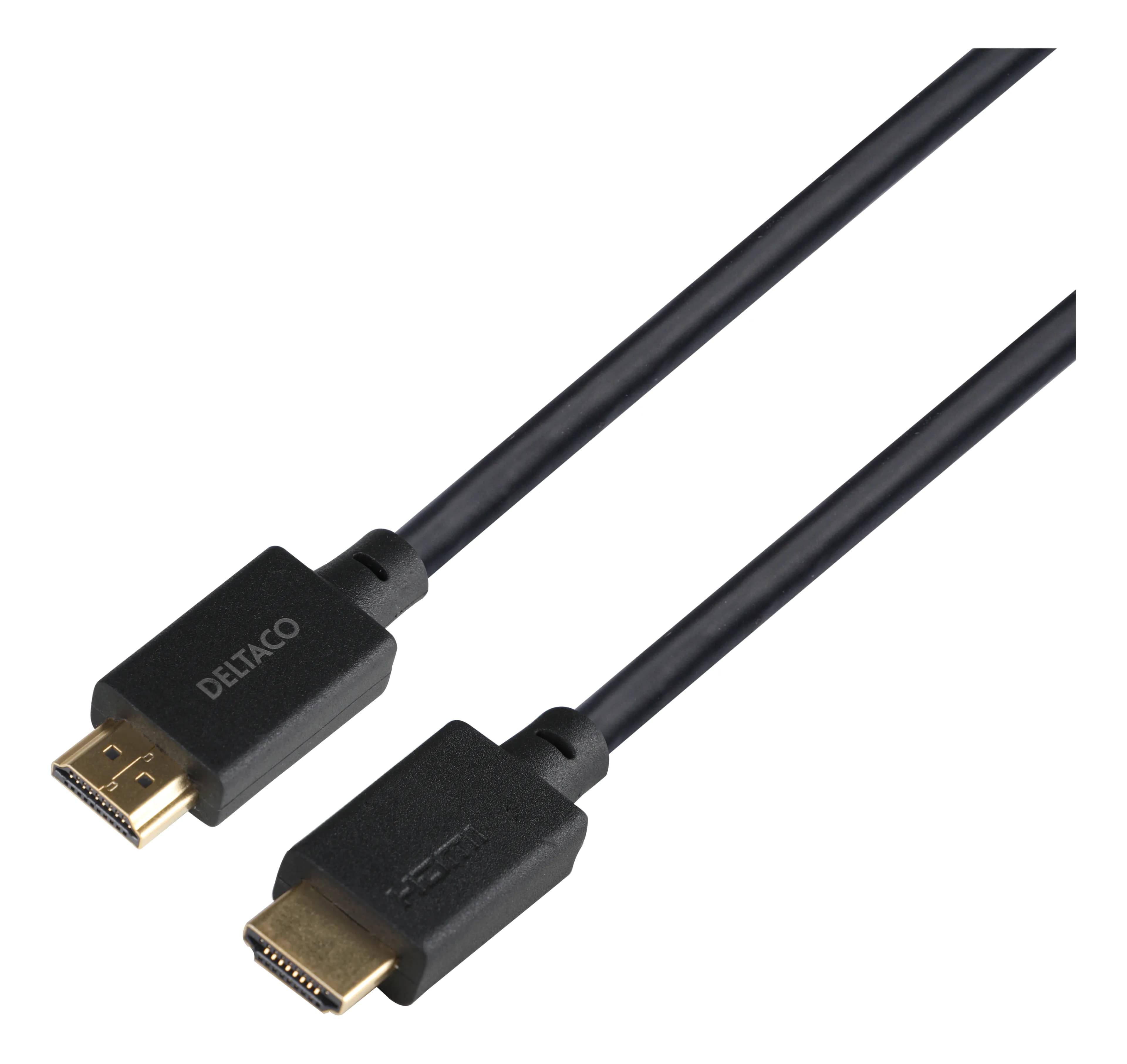 DELTACO HU-50-LSZH HDMI 1.4 -kaapeli, 5 m, musta