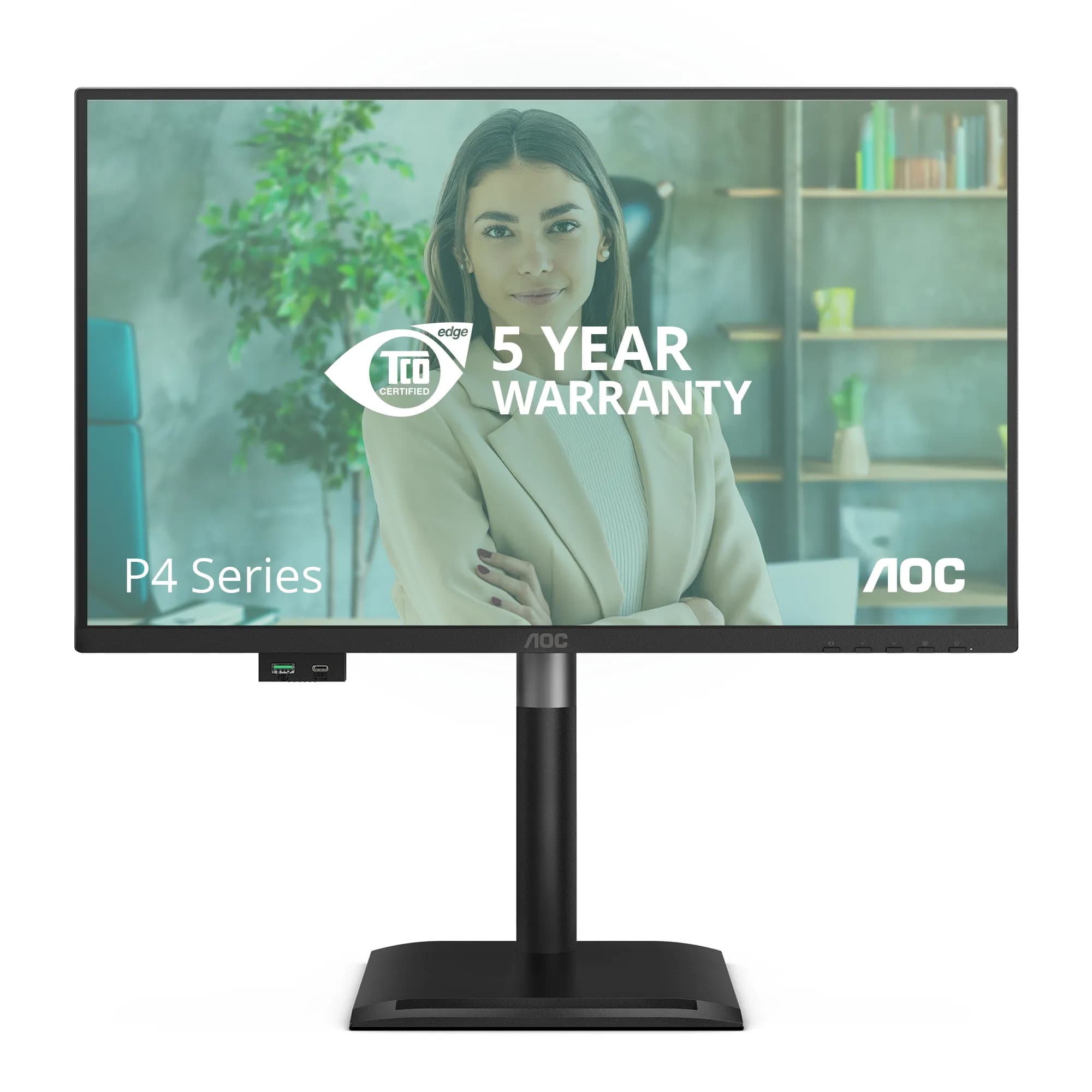 AOC 24P4U 23.8"" Full HD, IPS -näyttö
