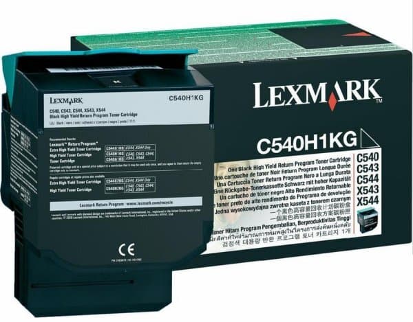 Lexmark C540H1KG -laservärikasetti, musta