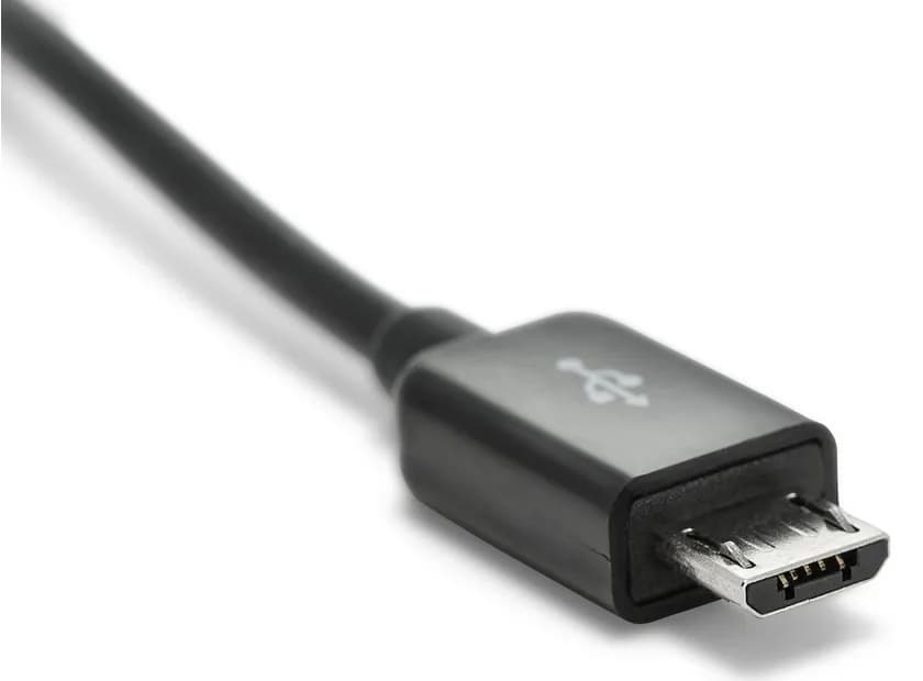 GRATEQ USB-A – Micro USB -kaapeli, 3 m, musta