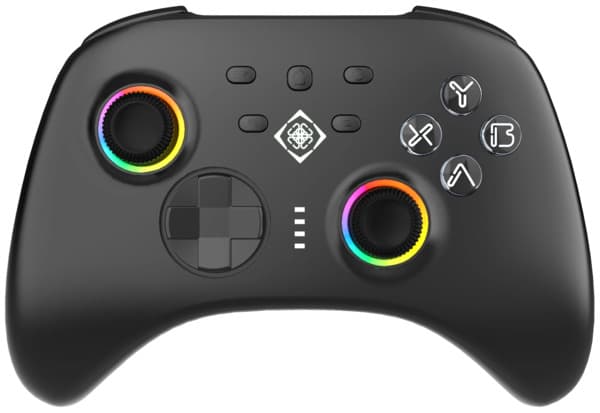 Deltaco Gaming 3-in-1 -langallinen/langaton peliohjain, musta, PC, Nintendo Switch, iOS, Steam