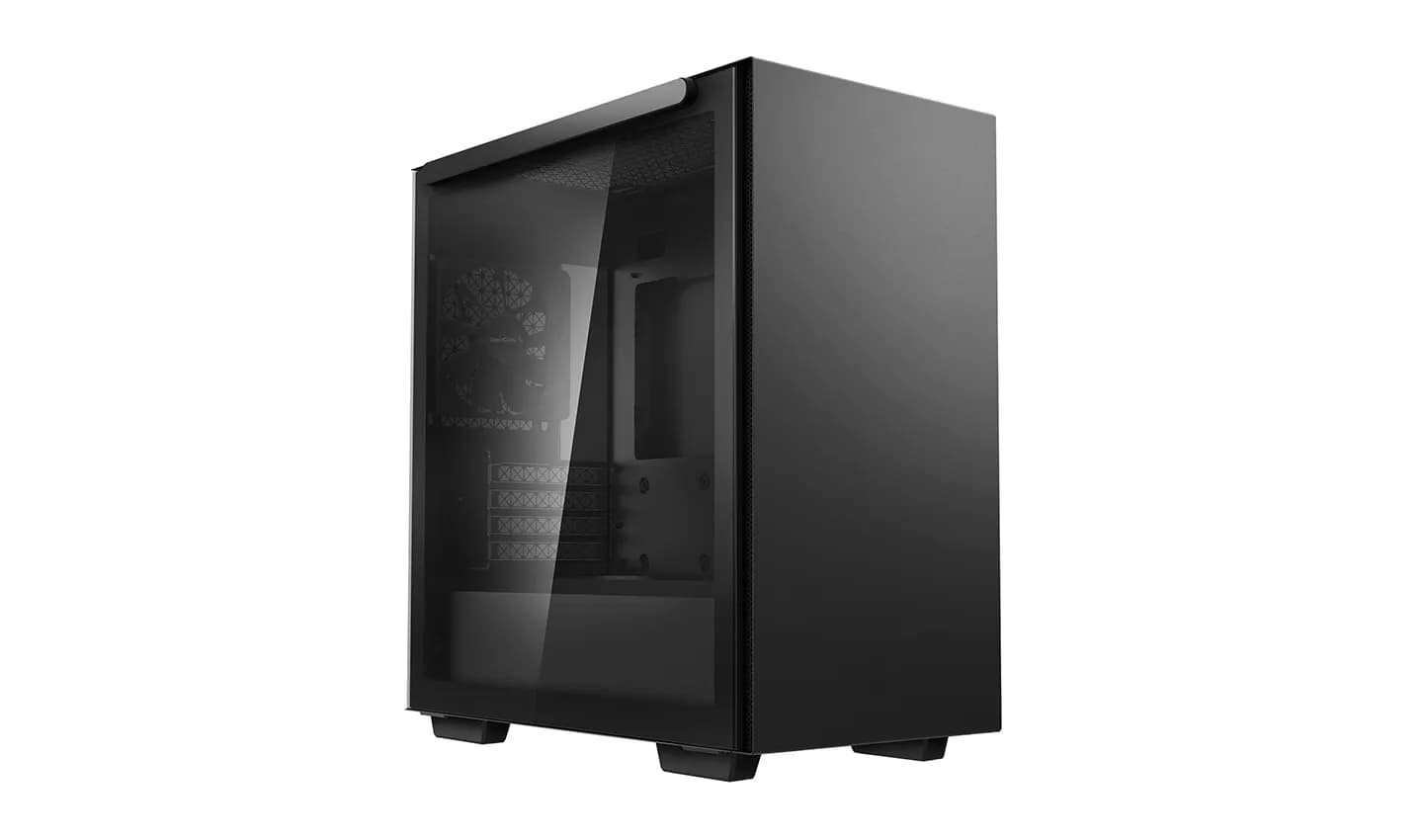 DEEPCOOL MACUBE 110 -micro-ATX-kotelo ikkunalla, musta