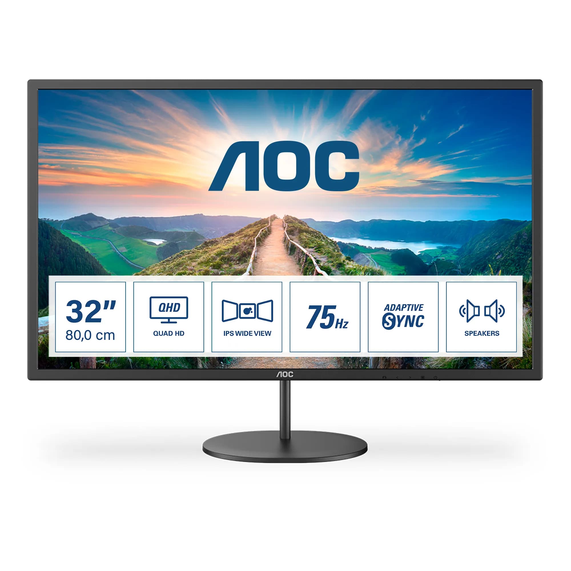 AOC Q32V4 31.5"" QHD, IPS -näyttö