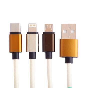 Squishmallows Cam 3-in-1 USB-A – USB-C/Micro USB/Lightning -kaapeli, 1,2 m, Cam