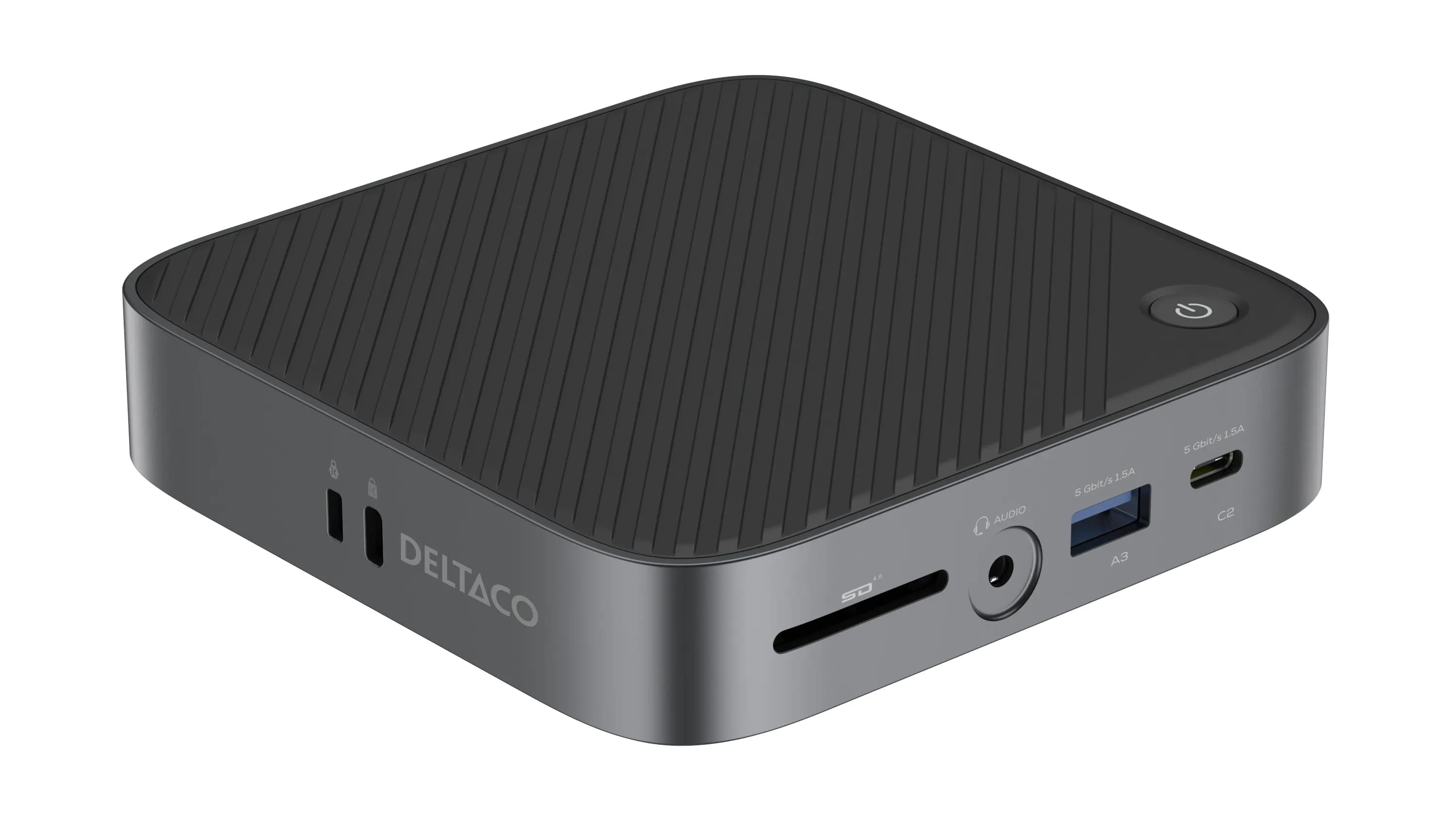 Deltaco 65W, Dual -telakointiasema