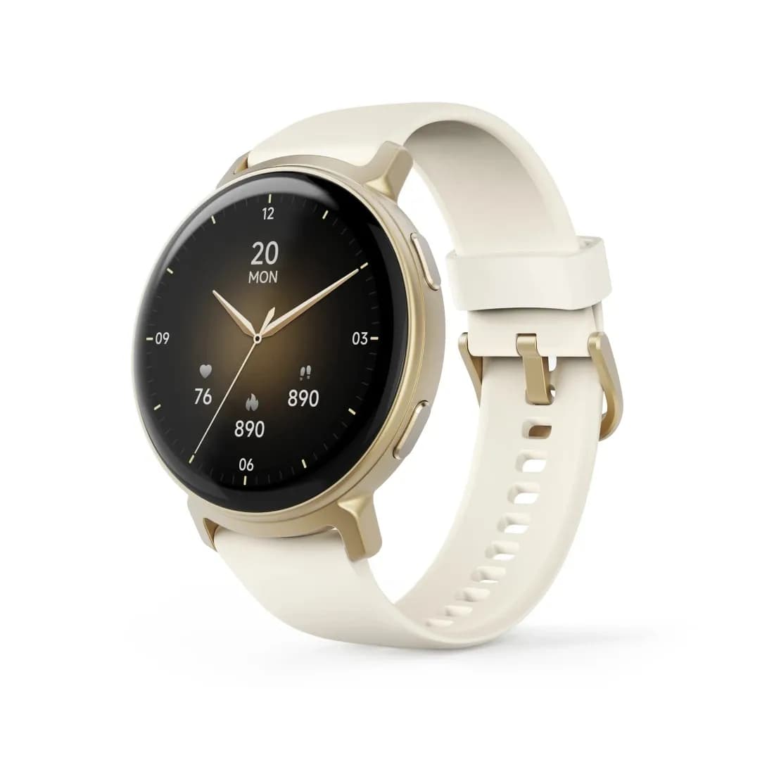 Hama Smart Watch 7020 43mm AMOLED -älykello, kulta