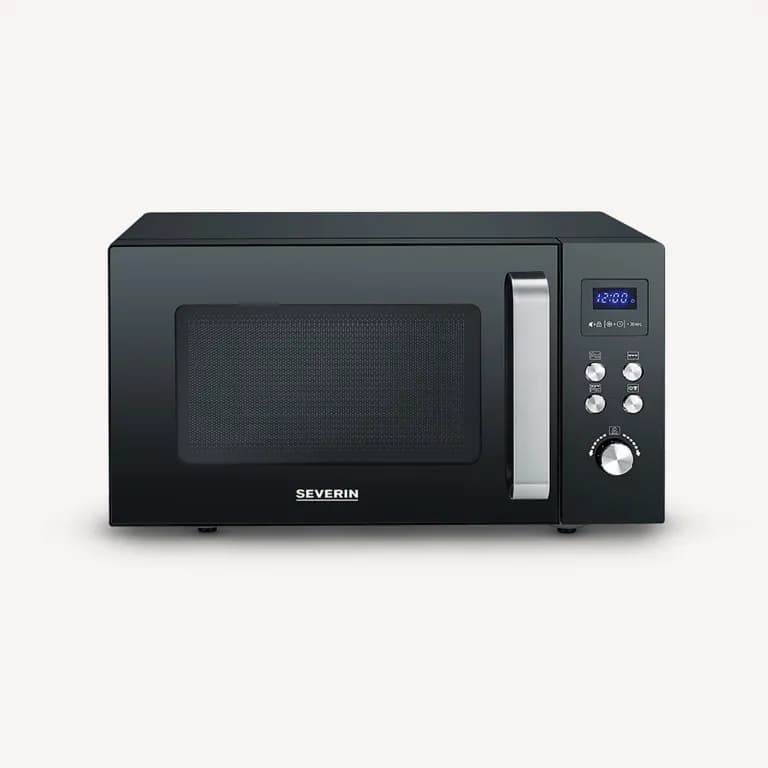 Severin MW7763 -mikroaaltouuni, musta, 25l