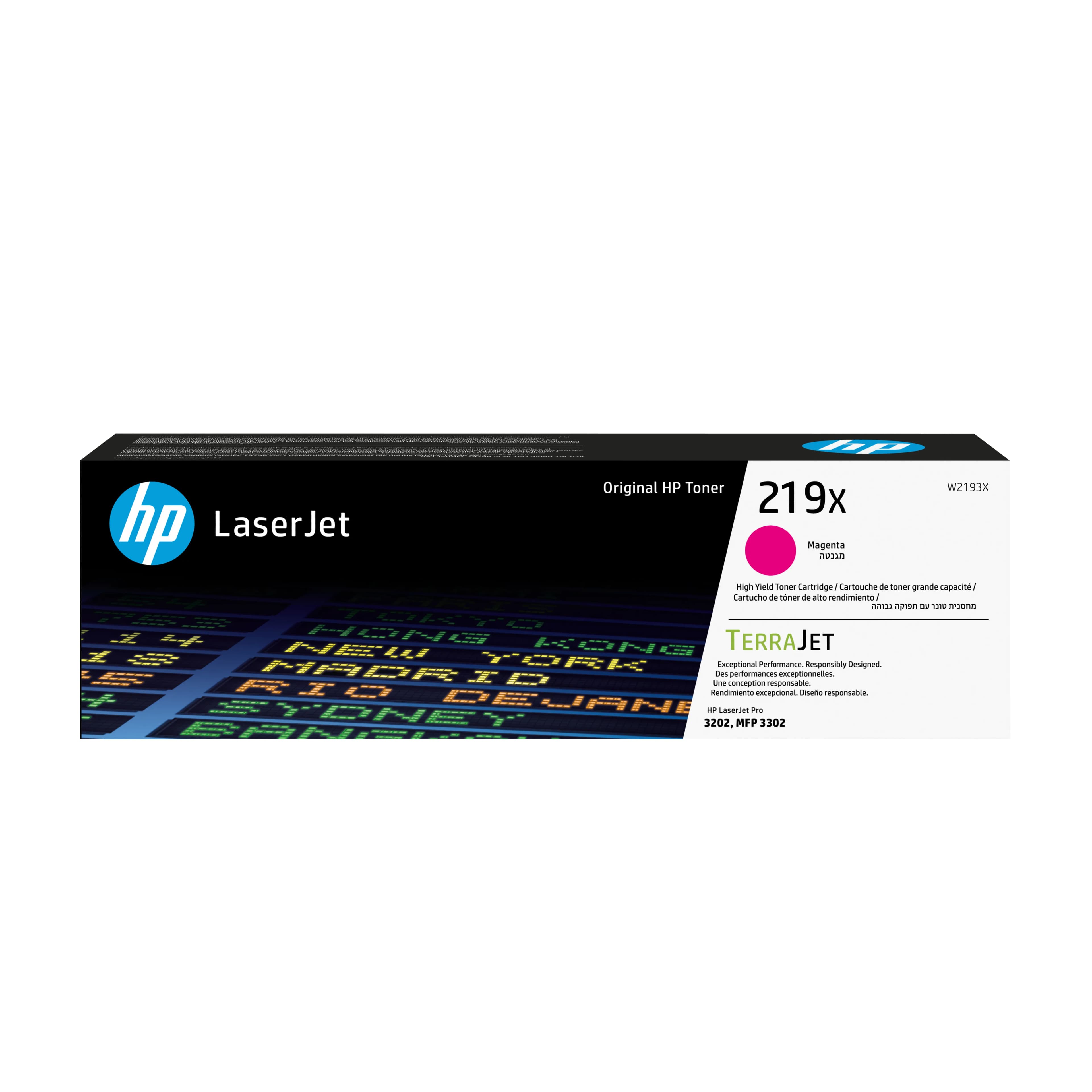 HP 219X Korkea riittoisuus -laservärikasetti, magenta