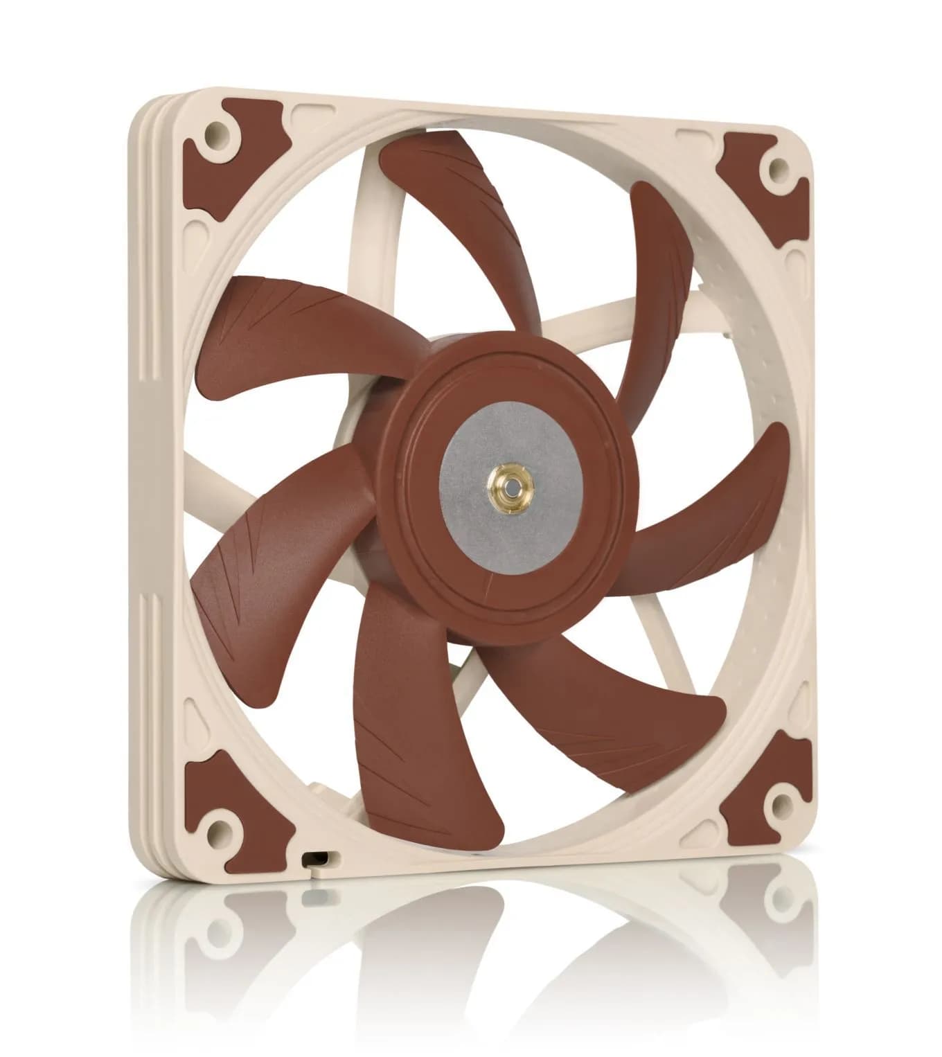 Noctua NF-A12x15 FLX 120 mm ohut kotelotuuletin - Beige/Ruskea