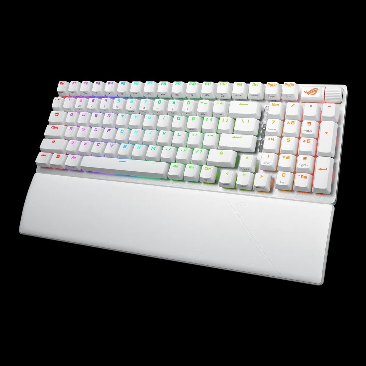 ASUS ROG Strix Scope II 96 -langaton mekaaninen pelinäppäimistö, ROG NX Snow, valkoinen