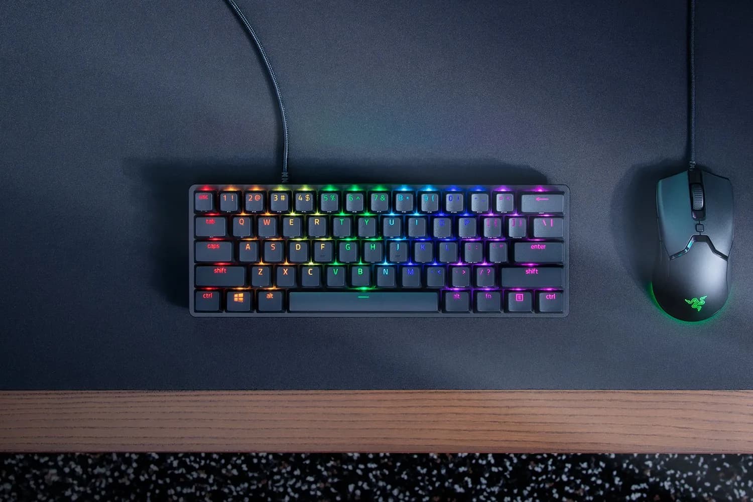 Razer Huntsman Mini 60% -mekaaninen pelinäppäimistö, Razer Optical, musta