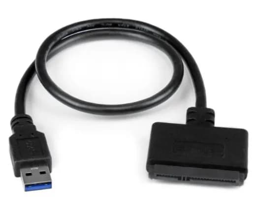 MicroConnect USB 3.0 → 2,5"" SATA HDD/SSD -sovitekaapeli, 30 cm, musta