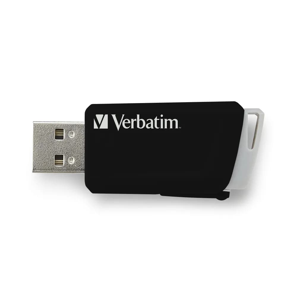 Verbatim Store "n" Click USB 3.2 Gen 1 USB-A 32 Gt -muistitikku, musta