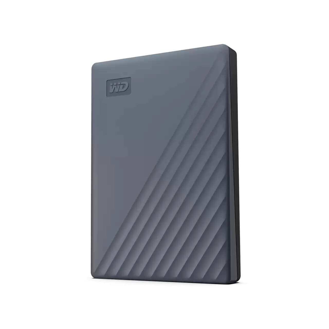 WD My Passport USB-C 2 Tt 2"" -ulkoinen HDD, piinharmaa