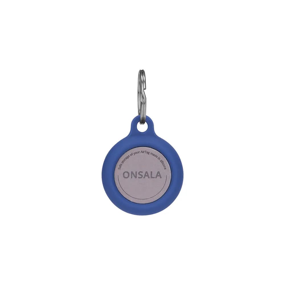 Onsala Silicone Holder, AirTag -avaimenperä, Sininen