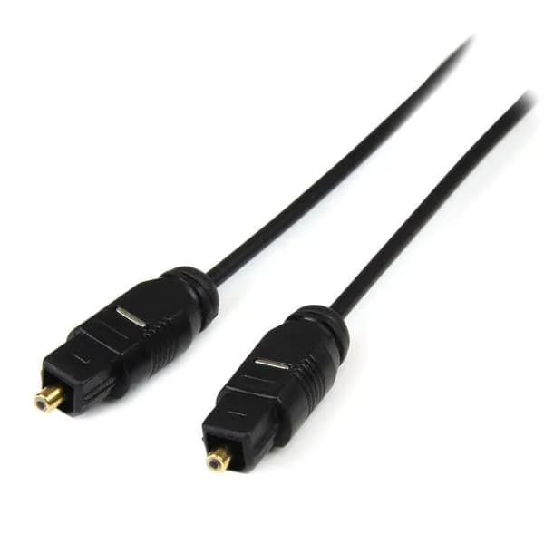 StarTech THINTOS15 ohut TOSLINK -kaapeli, 4,6 m, musta