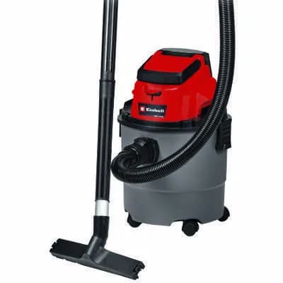 Einhell TC-VC 18/15 Li-Solo 15 L -märkä-kuivaimuri, musta, punainen