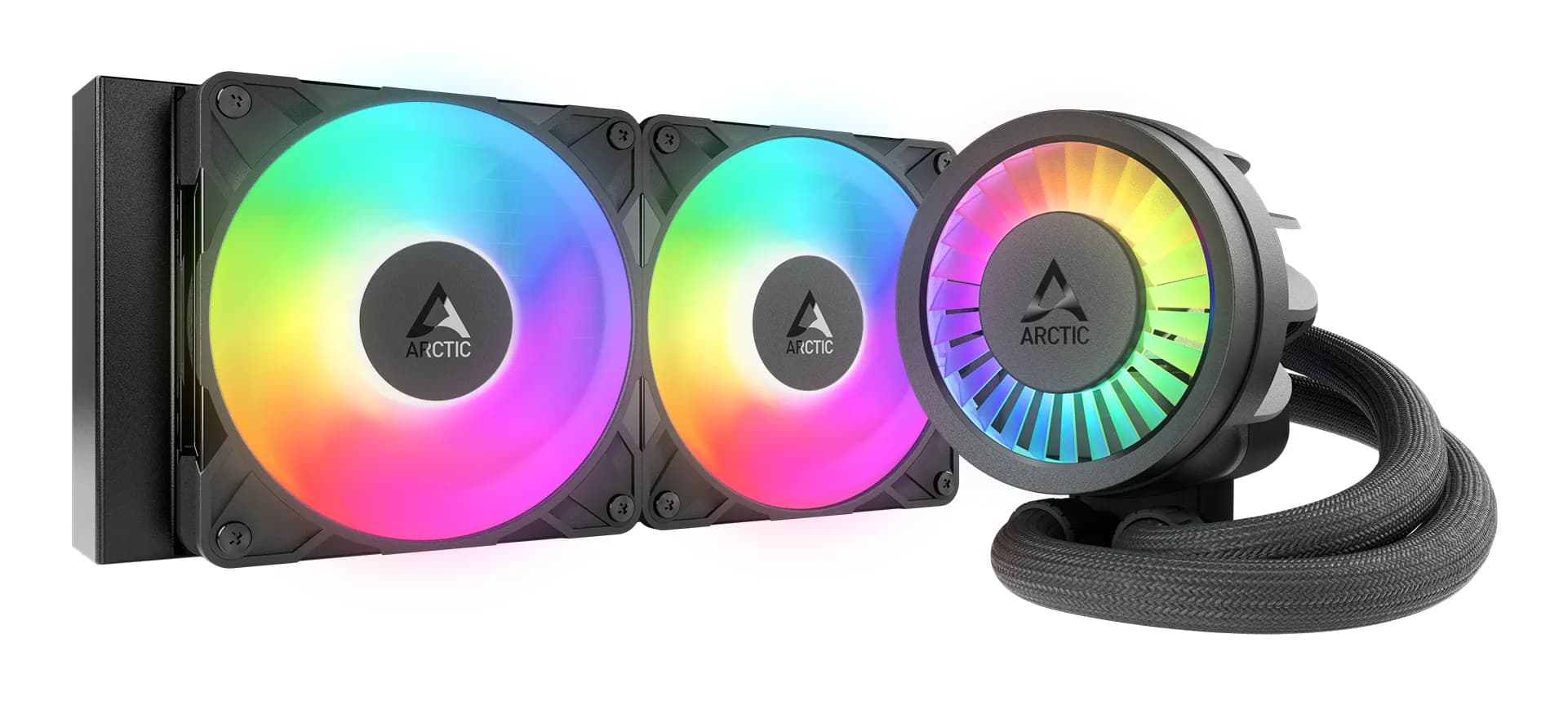 Arctic Liquid Freezer III Pro 240mm ARGB -nestejäähdytin, musta