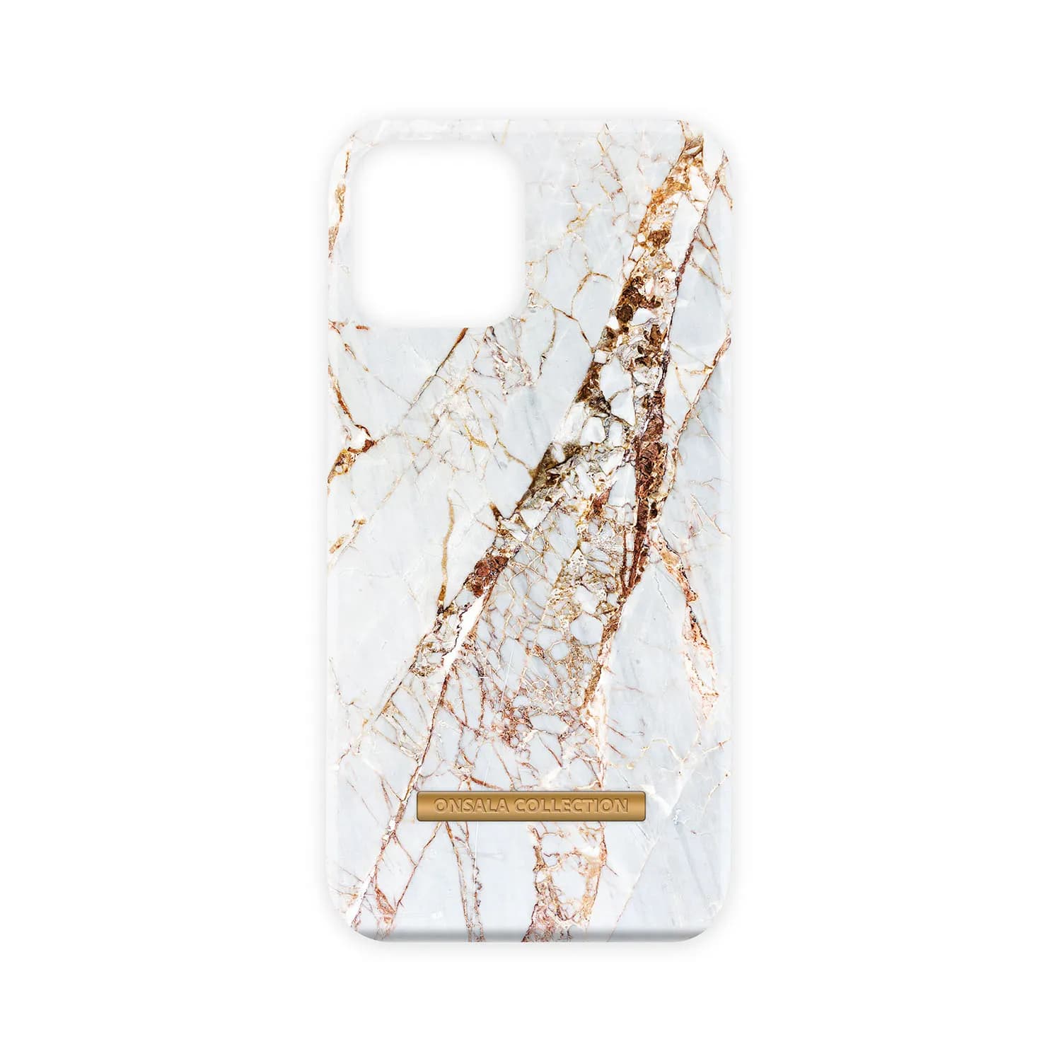 ONSALA COLLECTION Mobilskal Soft White Rhino Marble iPhone 13 Pro Max