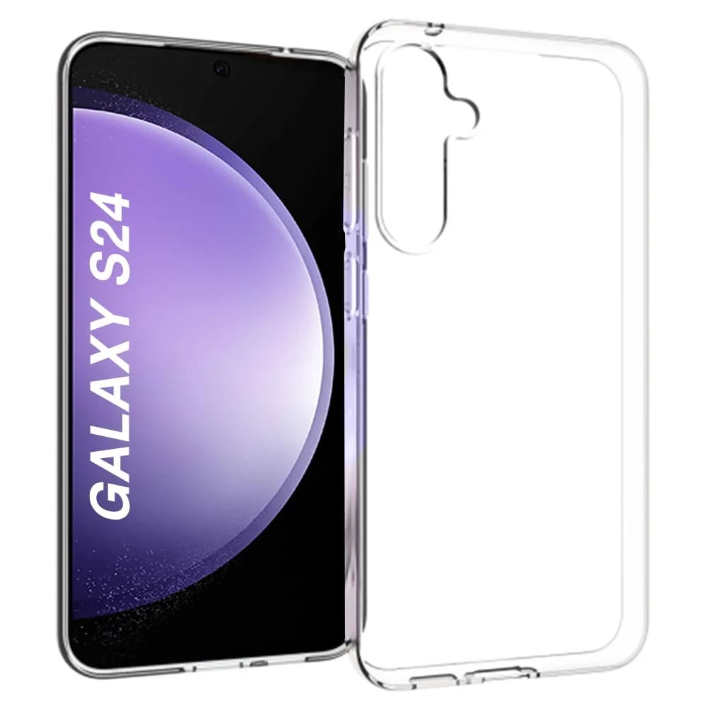 Insmat Crystal Cover, Galaxy S24 -suojakuori, Läpinäkyvä