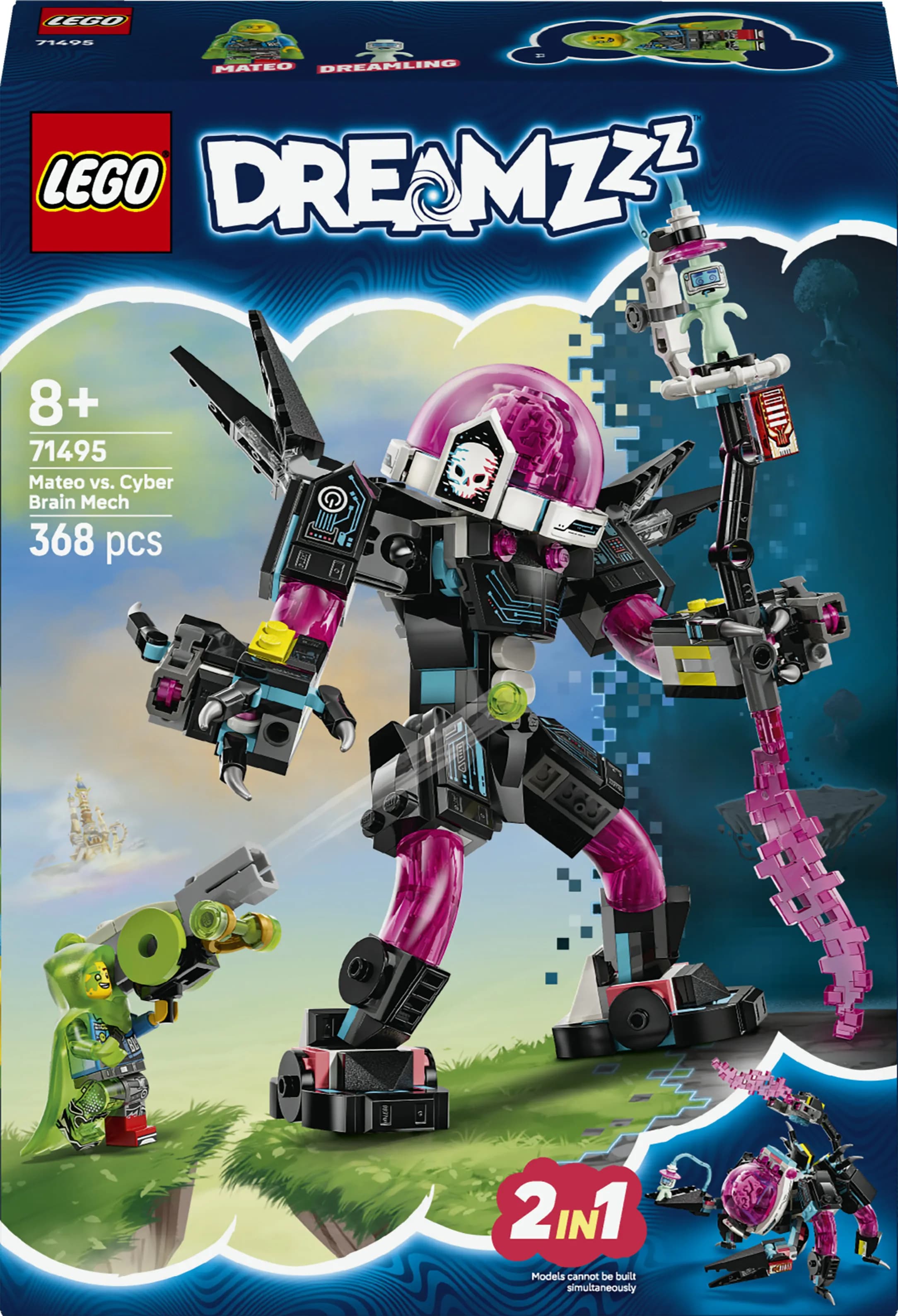 LEGO DREAMZzz Mateo vastaan kyberälykkörobotti 71495