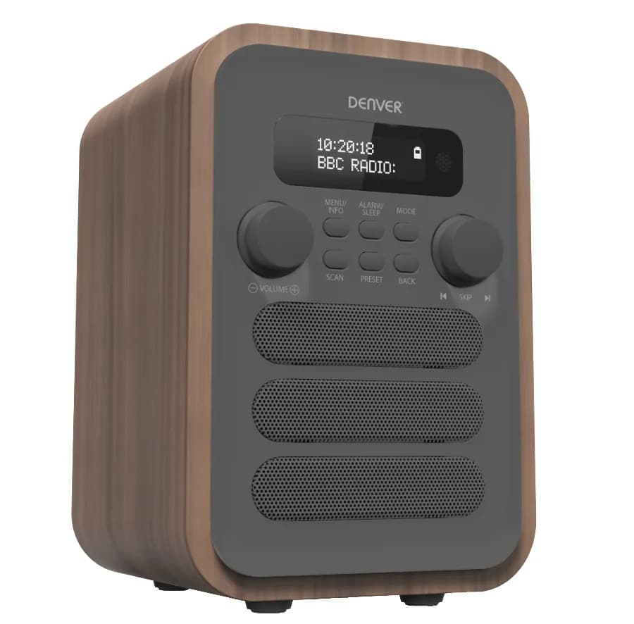 Denver DAB+ radio With built-in FM radio & Bluetooth function