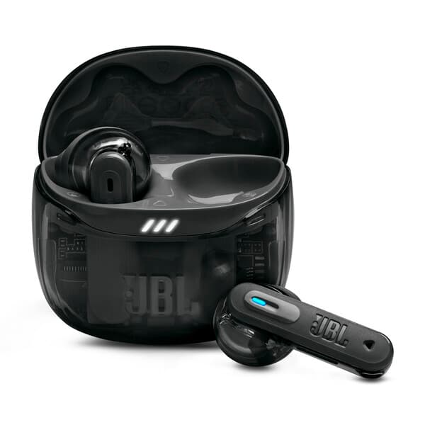 JBL Tune Flex 2 -langattomat nappikuulokkeet, Ghost Black