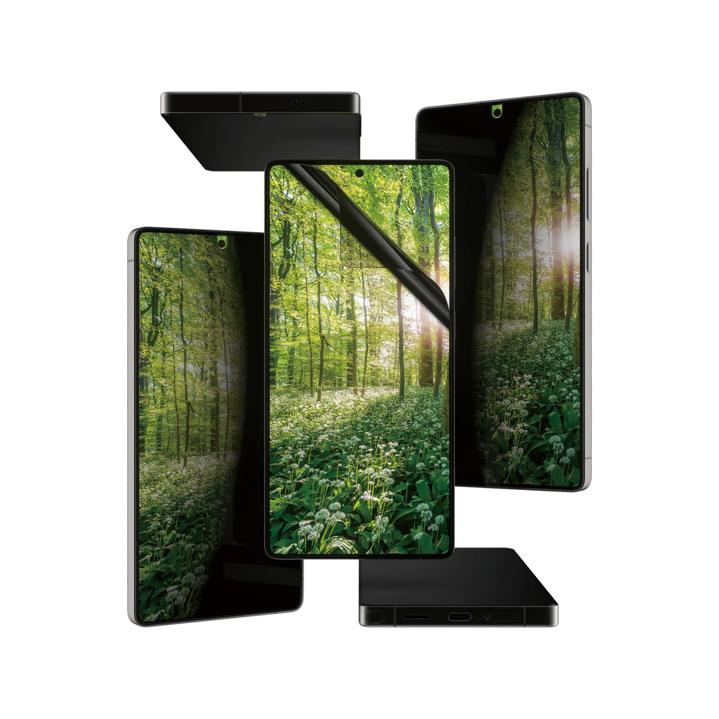 PanzerGlass Matrix 4-Way Galaxy S25 Ultra -panssarilasi, Privacy
